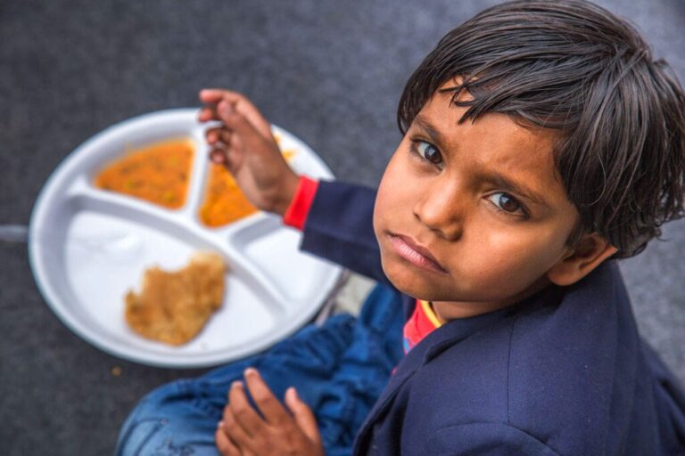 Free Food Donation Program Tryambakam India